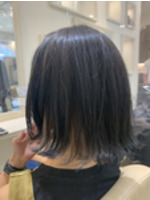 くすみ色で今っぽスタイルカラー