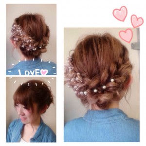 hair arrange !!!!