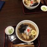 牡蠣蕎麦