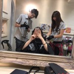 営業後カラー