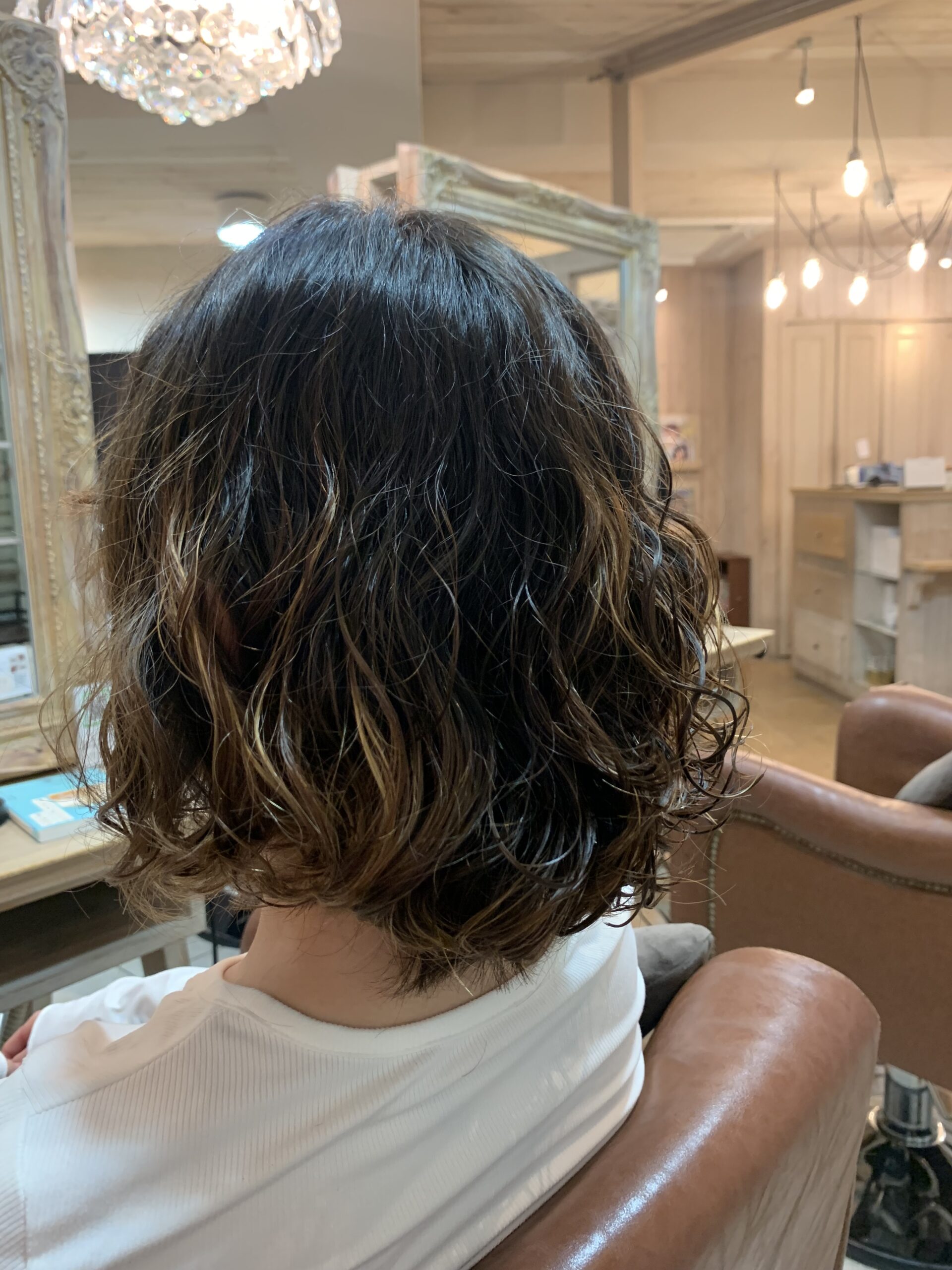 カットパーマ🌀